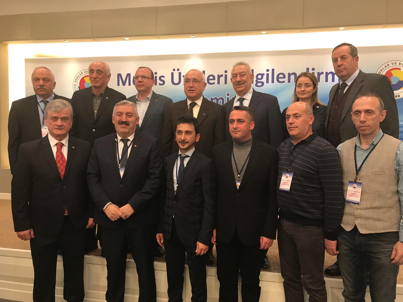 Meclis Üyelerimiz TOBB Seminerine Katıldı